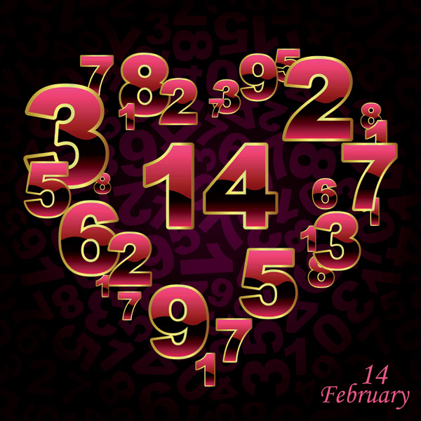 free vector Number of graphics vector